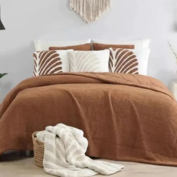 Sunday Citizen Snug Duvet Cover KING / CAL KING in SIENNA - New in Package - Picture 1 of 5